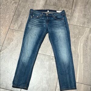 Rag & Bone Boyfriend Fit Ankle Jeans